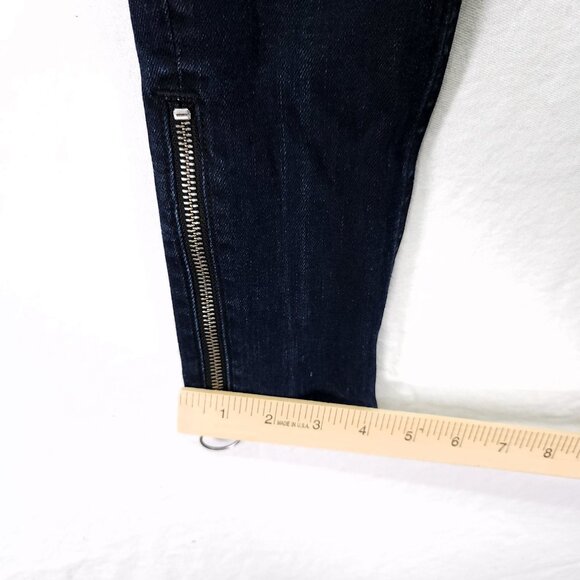 Rag and Bone Jeans Size 25 Women's High Rise Ankle Zip Slim Denim - Picture 8 of 13